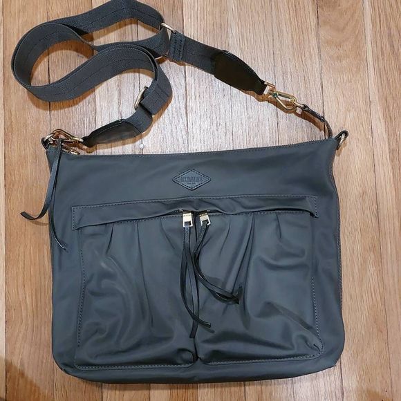 MZ Wallace Handbags - MZ Wallace Jordan Hobo in Anthracite EUC